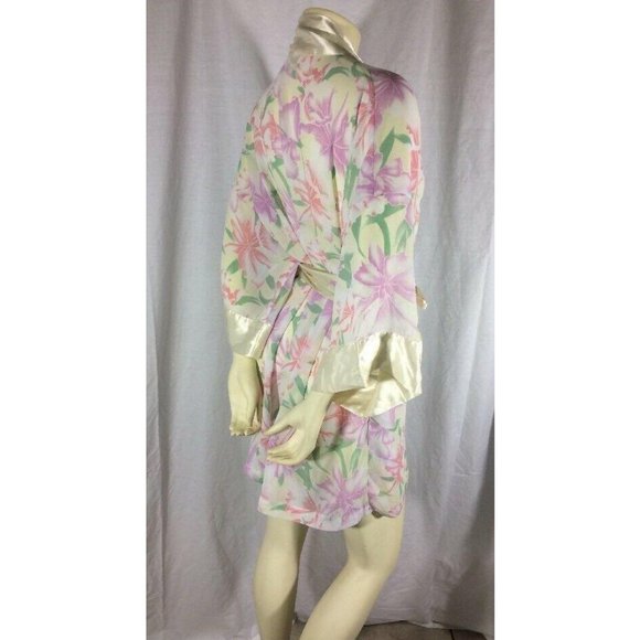 Victoria's Secret Robe Sheer and Floral One Size - Picture 5 of 16